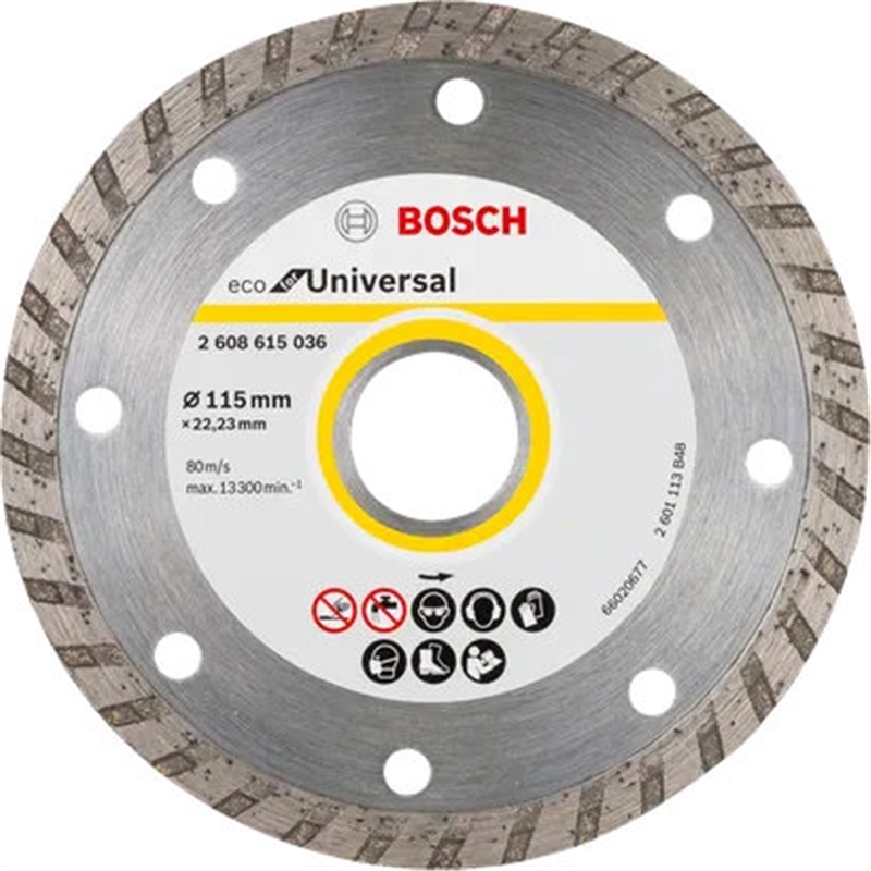 Disco Corte Diam Univ Turbo 115mm Eco 2608615036 BOSCH - 20210200091