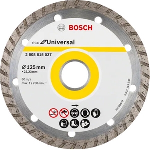 Disco Corte Diam Univ Turbo 125mm Eco 2608615037 BOSCH - 20210200092