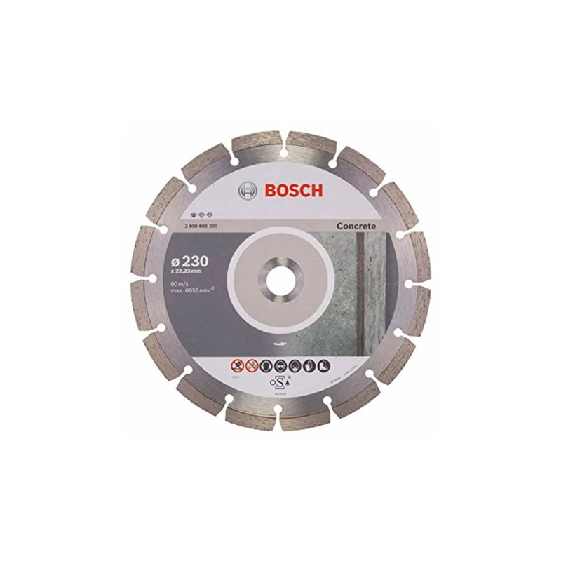 Disco Corte Diam Betao 230mm Stand 2608602200 BOSCH - 20210200095