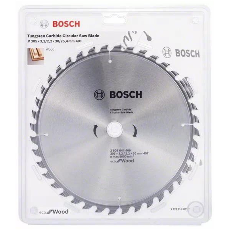 Disco Corte Madeira Eco Wood 305x30 40 2608644409 BOSCH - 20210200310