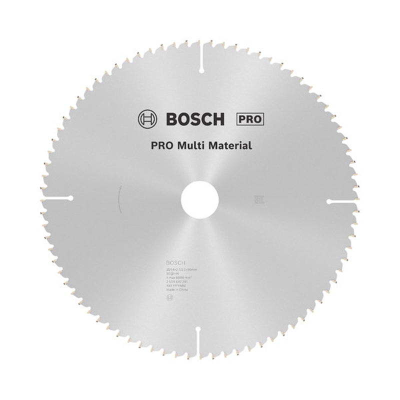Disco Corte Serra Circ Alum Eco 254x30mm 80t-bosch BOSCH - 20220300134