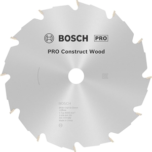 Disco Serra Circ Mad 190x20/16x12 2608641201-bosch BOSCH - 20151305237