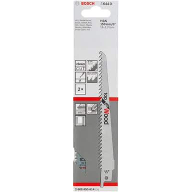 Lamina Serra Sabre Mad S644d 2608650673 BOSCH - 20220300154
