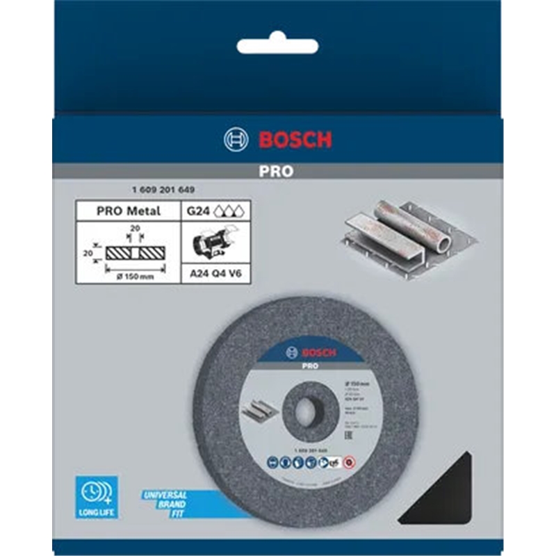Disco Esmeril 150x20x20 Gbg35 G24 1609201649-bosch BOSCH - 20240800109