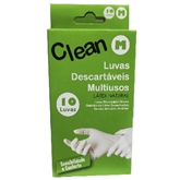 Luva Multiuso Latex Tam. M Cx10 - Smartclean SMARTCLEAN - 20250300044