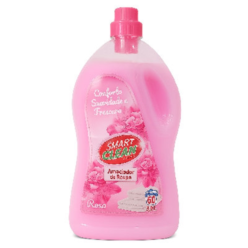 Amaciador Roupa 3,9lt Rosa - Samartclean SMARTCLEAN - 20251100003