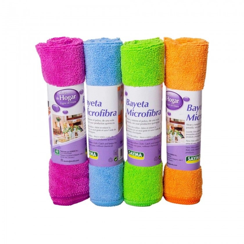Pano Microfibras 30x40 Cores Div - Sayma SAYMA - 20210500153