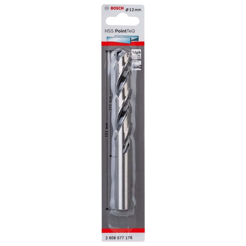 Broca Hss Pointteq, Din 338, 12,0 Mm 2608577176 BOSCH - 20180900009