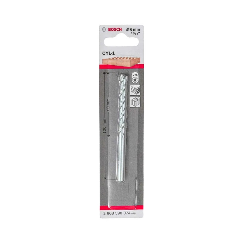 Broca Betao Cyl-1  06x060x100 2608590074 - Bosch BOSCH - 20230700003