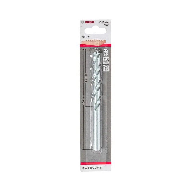 Broca Betao Cyl-1  10x080x120 2608590081 - Bosch BOSCH - 20230700005