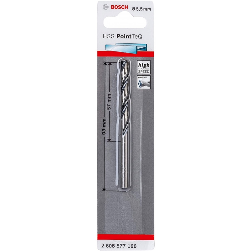 Broca Hss Pointteq, Din 338 5,5 Mm 2608577166 BOSCH - 20230700038