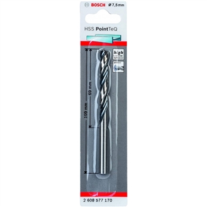 Broca Hss Pointteq, Din 338 7,5 Mm 2608577170 BOSCH - 20230700040