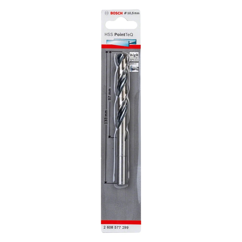 Broca Hss Pointteq, Din 338 10,5 Mm 2608577299 BOSCH - 20230700042