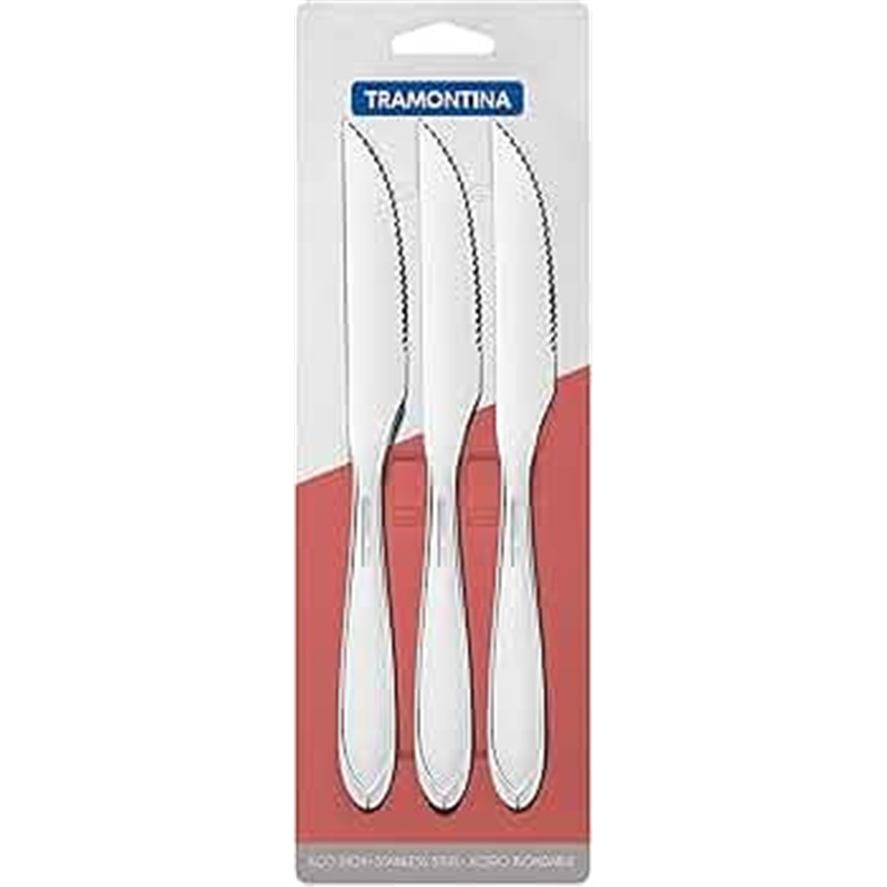 Jogo Faca Churrasco Inox 3pç 66906185-tramontina TRAMONTINA - 20181000115