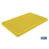 Tabua Corte 500x350x30mm Rilene Amarelo Sem marca - 20131200184