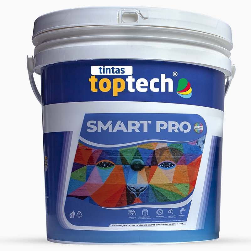 Tinta Plast Base-2 Smart-pro 15l 8150100.2-toptech TOPTECH - 20151200101