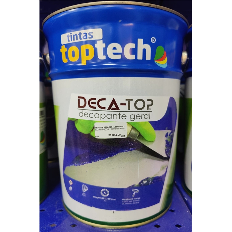 Decapante Deca-top 4l 2040100.0 - Toptech TOPTECH - 20251100036