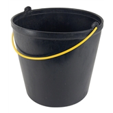 Balde Plastico Preto 10 Lts  P/construçao Sem marca - 20130800324