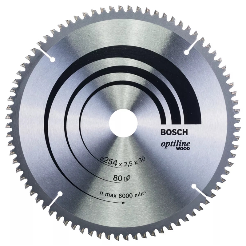 Disco Serra Circ Optiline 254x30 2608640437-bosch BOSCH - 20151305198