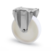 Rodizio Fixo 200mm Nylon 300kg RODALGES - 20151317997