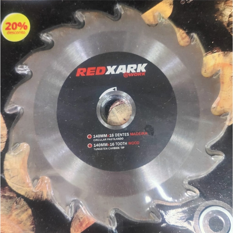 Disco Corte Serra Circ Mad Pastilh 140x16-red Xark RED XARK - 20180600185