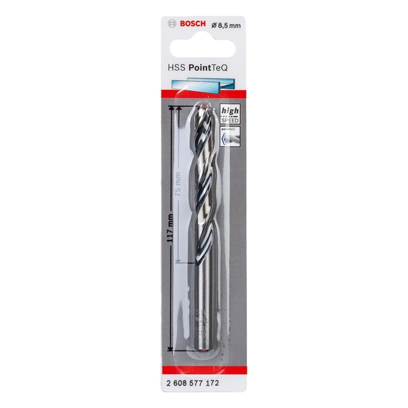 Broca Hss Pointteq, Din 338 8,5 Mm 2608577172 BOSCH - 20230700041