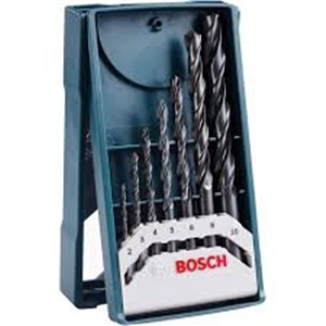 Conj 7 Brocas Mad Mini X-line Classic-2607019580 BOSCH - 20160400067