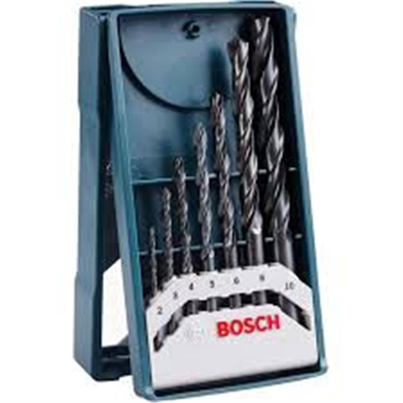 Conj 7 Brocas Mad Mini X-line Classic-2607019580 BOSCH - 20160400067