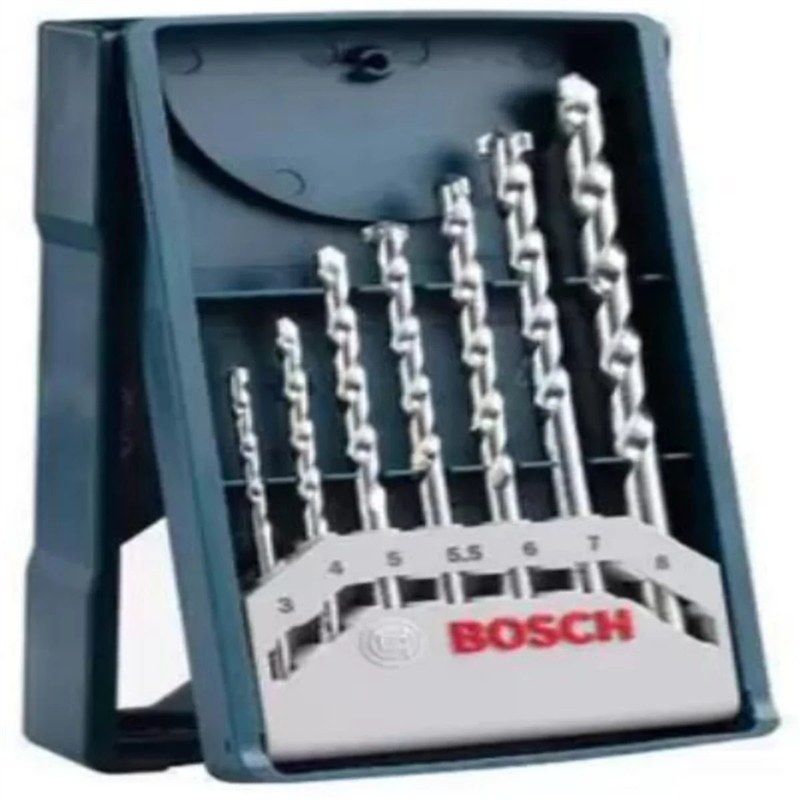 Conj 7 Brocas Pedra Mini X-line Classic-2607019581 BOSCH - 20160400069
