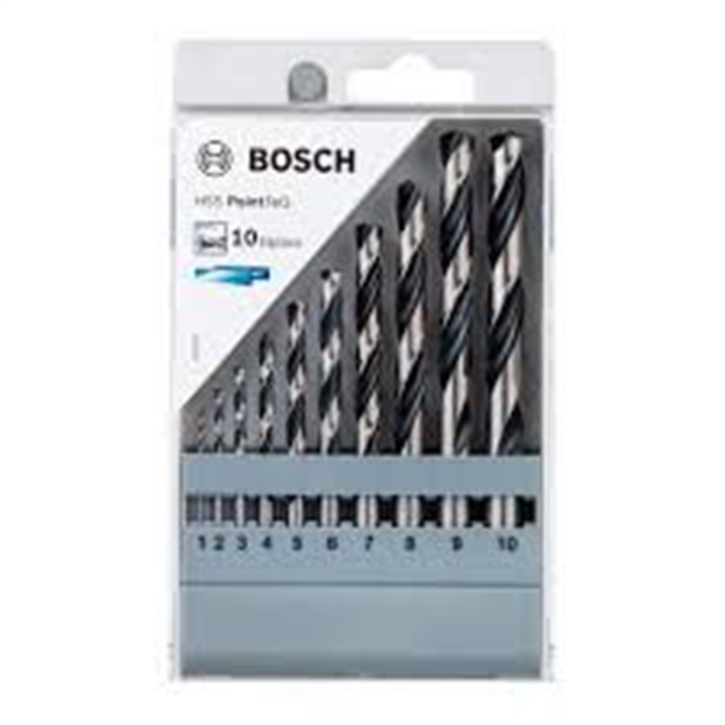Conj Broca Hss Pointeq 10 Peças 2608577348-bosch BOSCH - 20210600061