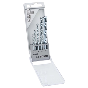 Cj 5 Brocas Betao Cyl-1 4-10mm 2608590090 - Bosch BOSCH - 20230700023
