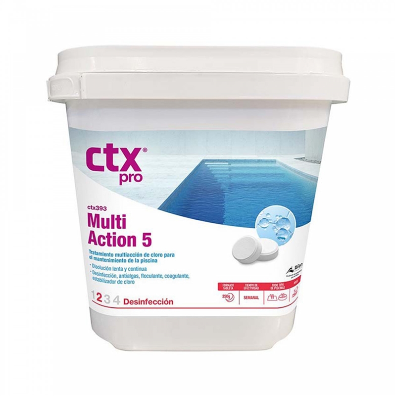 Cloro Multi-accao Past 250g Balde 5kg-ctx P CTX PROFESSIONAL - 20250500170
