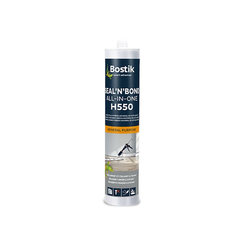 Cola E Veda H550 290ml Branco - Bostik BOSTIK - 20251000100
