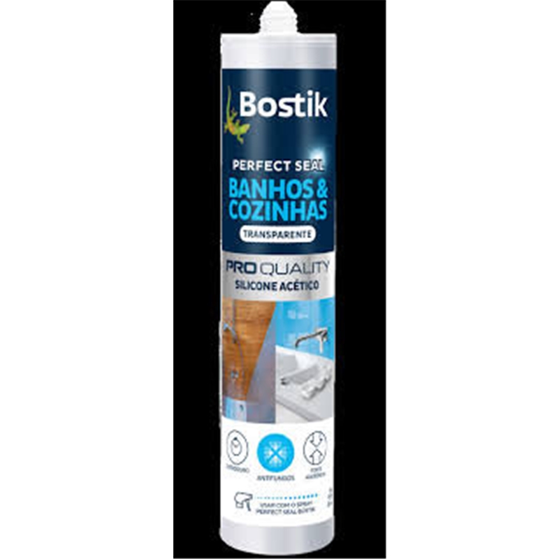 Silicone Acetico Perf Seal Banhos&cozinhas Transp - B BOSTIK - 20260600006