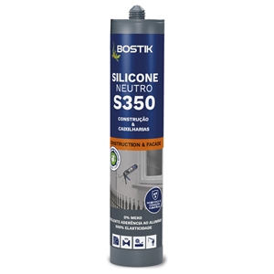 Silicone Neutro S350 Preto 300ml - Bostik BOSTIK - 20260600008