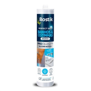 Silicone Acetico Perf Seal Banhos&cozinhas Branco - B BOSTIK - 20260600005