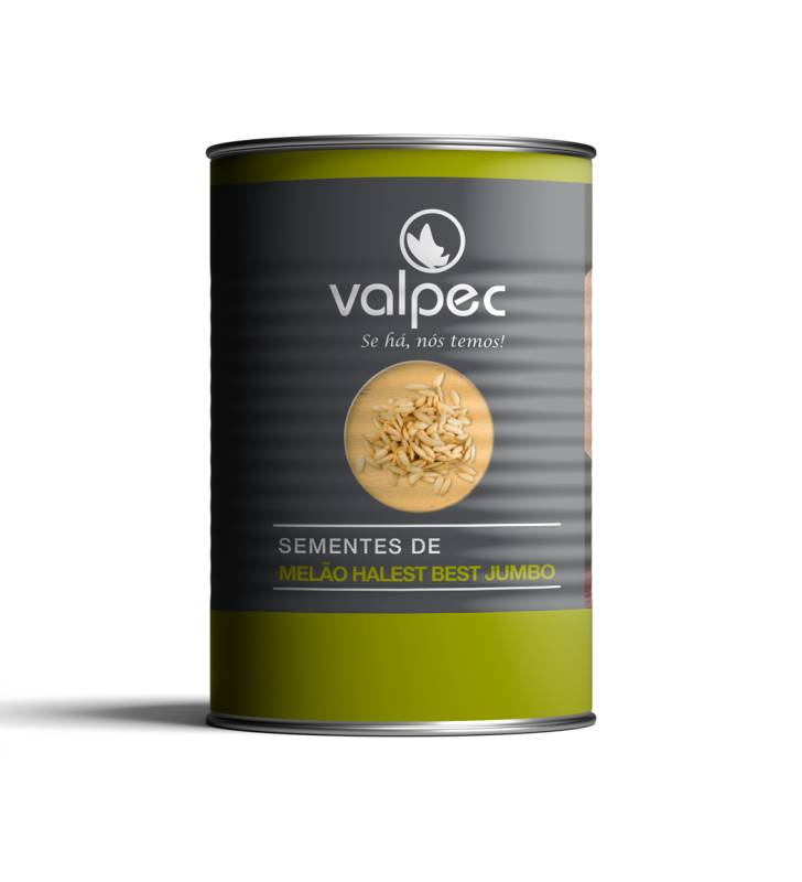 Semente Melao Hales Best Jumbo Lata 100gr Valpec